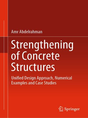 cover image of Strengthening of Concrete Structures